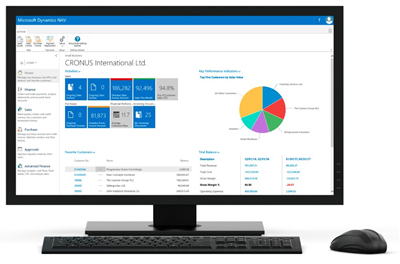 Dynamics partner software op desktop